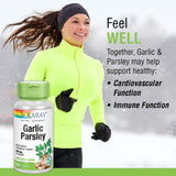 SOLARAY Garlic & Parsley ingredients list