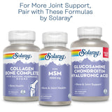 SOLARAY Glucosamine Sulfate Joint Supplement 1500mg with measuring spoon