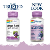 SOLARAY Grape Seed Extract 190mg capsules packaging