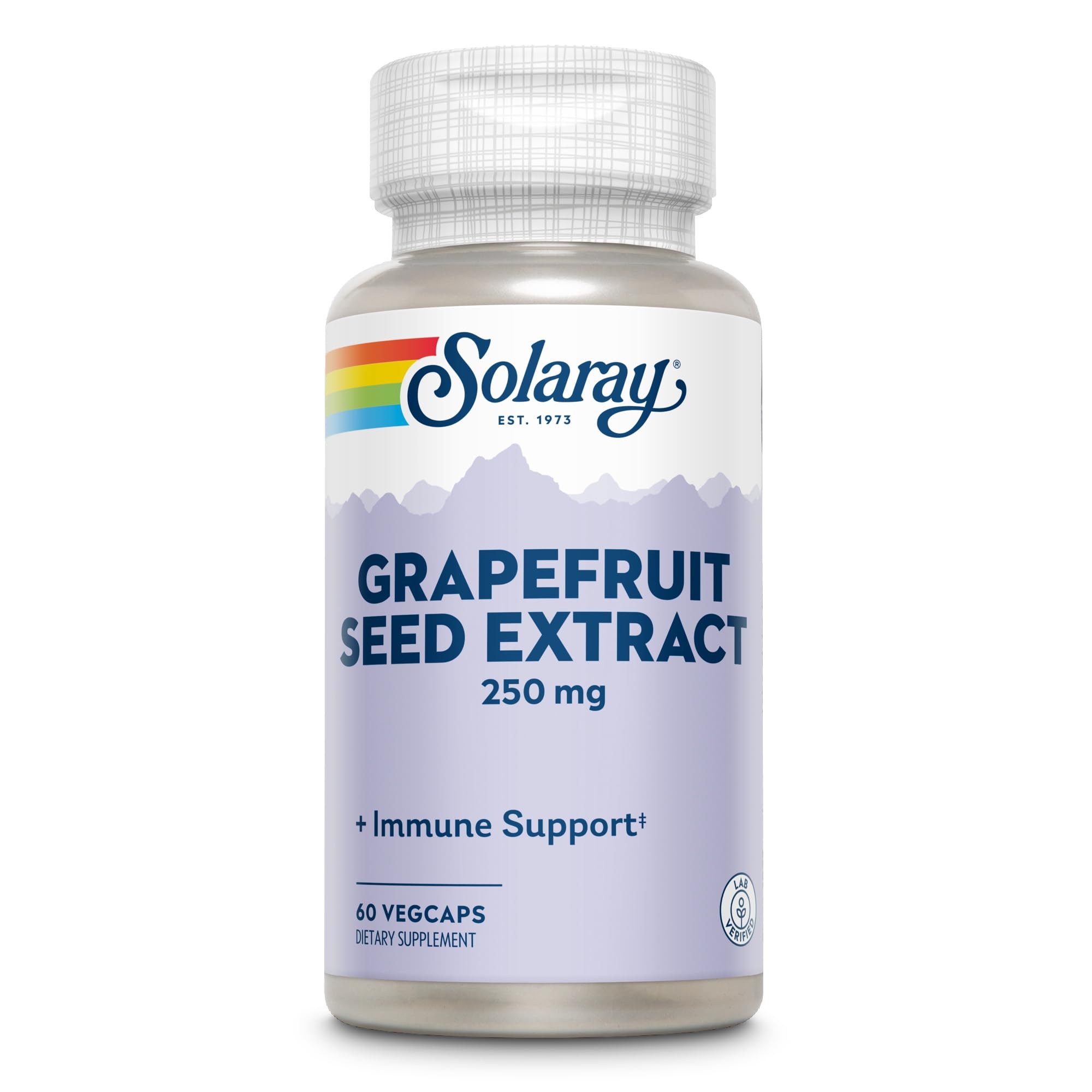SOLARAY Grapefruit Seed Extract 250mg 90 VegCaps packaging