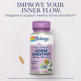 SOLARAY Horse Chestnut Capsules 400mg ingredients list