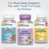 SOLARAY Horse Chestnut Capsules 400mg packaging details