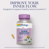 SOLARAY Horse Chestnut Capsules 400mg side view