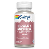 SOLARAY Indole-3 Carbinol Capsules 200mg front view