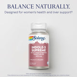 SOLARAY Indole-3 Carbinol Capsules 200mg side view