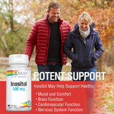 SOLARAY Inositol 500mg VegCaps ingredients list