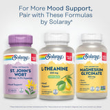 SOLARAY L-Theanine Chewable Tablets 200mg lemon lime flavour