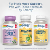 SOLARAY L-Theanine chewable tablets with eco-friendly packaging