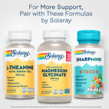 SOLARAY L-Theanine Supplement 200mg ingredients list