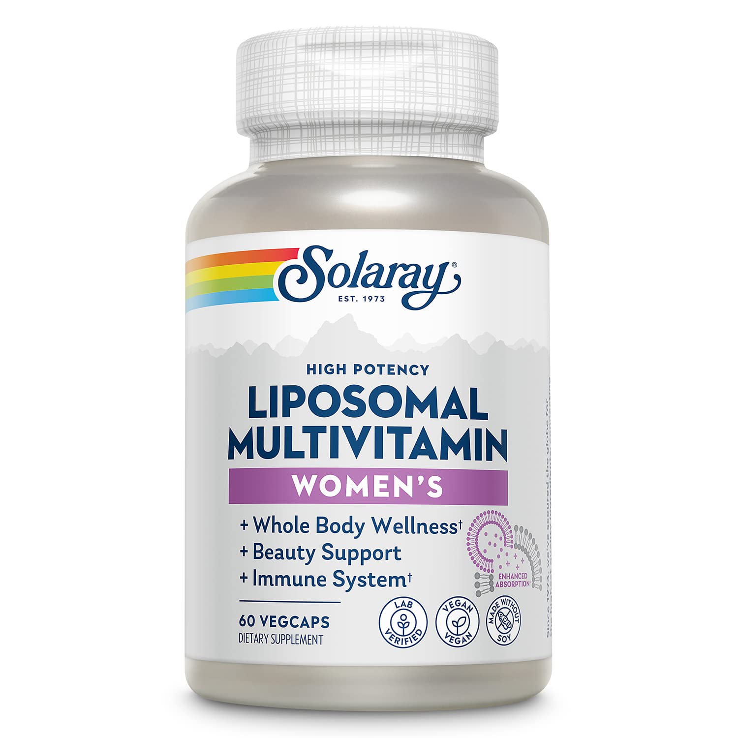 SOLARAY Liposomal Multivitamin front view