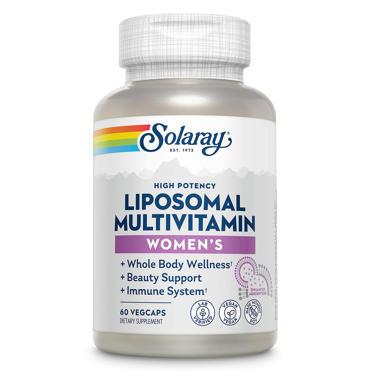 SOLARAY Liposomal Multivitamin front view