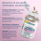 SOLARAY Liposomal Multivitamin VegCaps close-up