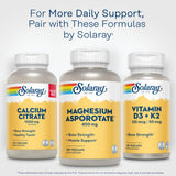 SOLARAY Magnesium Complex 400mg bottle with eco-friendly packaging