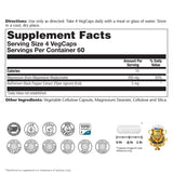 SOLARAY Magnesium Glycinate 170g side view showing capsule