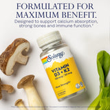 SOLARAY Magnesium Glycinate with Vitamin D3 & K2 packaging