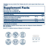 SOLARAY Magnesium Potassium Bromelain 300mg side view