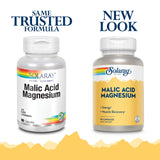 SOLARAY Magnesium Supplement packaging with product details