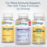 SOLARAY Mega Quercetin 600mg capsules with ingredients list