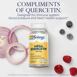 SOLARAY Mega Quercetin 600mg capsules with Vitamin C and Bromelain