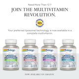 SOLARAY Mega Vitamin B-Stress B-Complex 340g with nutritional information