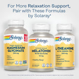 SOLARAY Melatonin Extended Release 10mg capsules in a hand