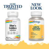 SOLARAY Men's Multivitamin 90 Capsules packaging side view