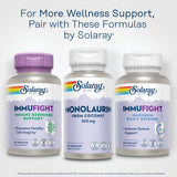SOLARAY Monolaurin 500mg VegCaps packaging close-up