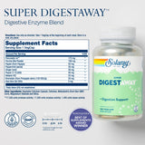 SOLARAY Multi-Enzymes Supplement 68g back view