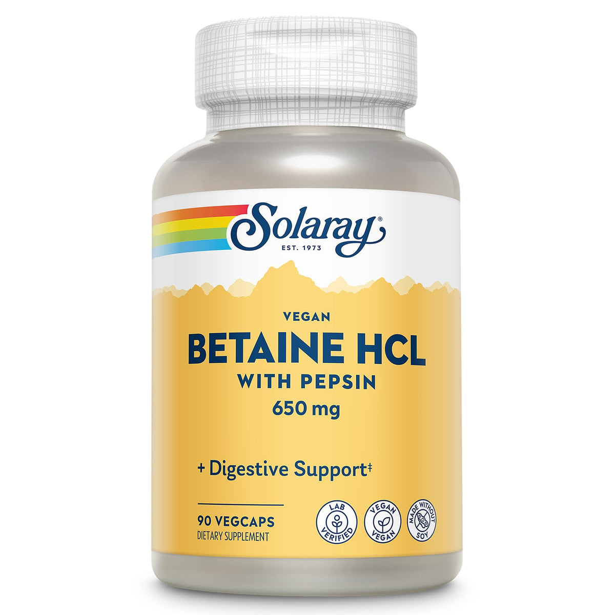 SOLARAY Multi-Enzymes Supplement bottle front view