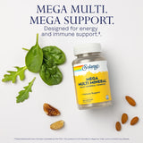 SOLARAY Multi Mineral Complex back view with ingredient list