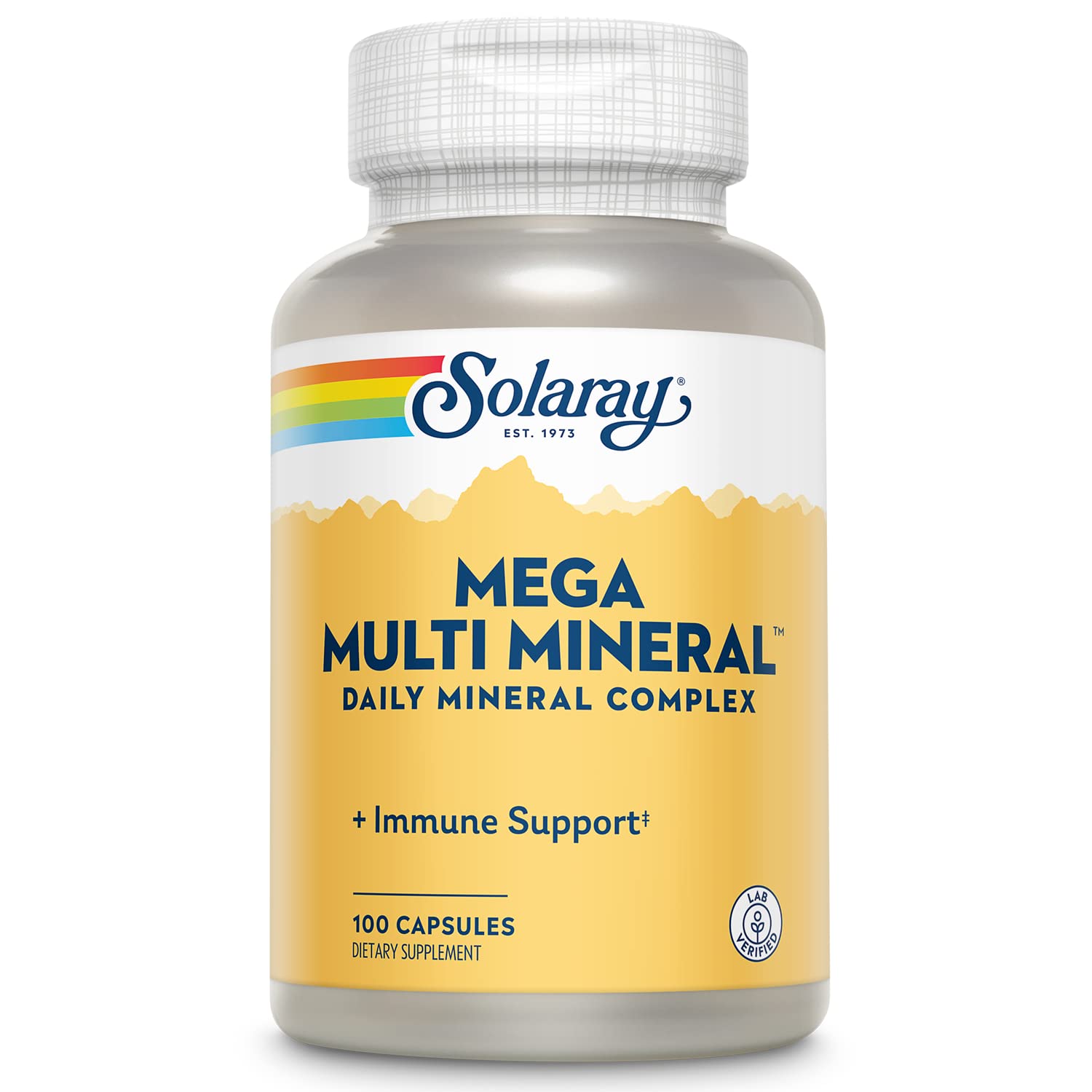 SOLARAY Multi Mineral Complex front view of the bottle