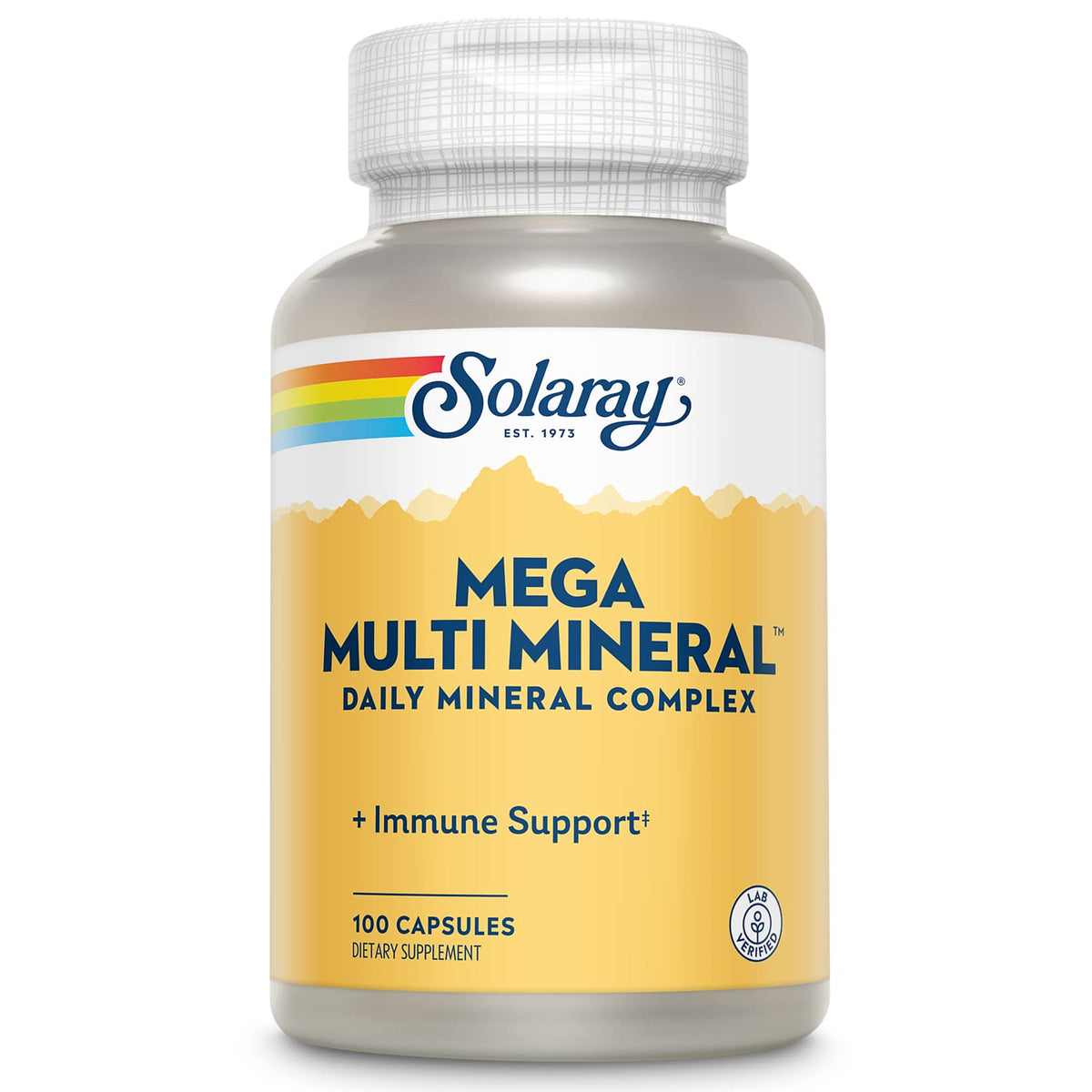 SOLARAY Multi Mineral Complex front view of the bottle