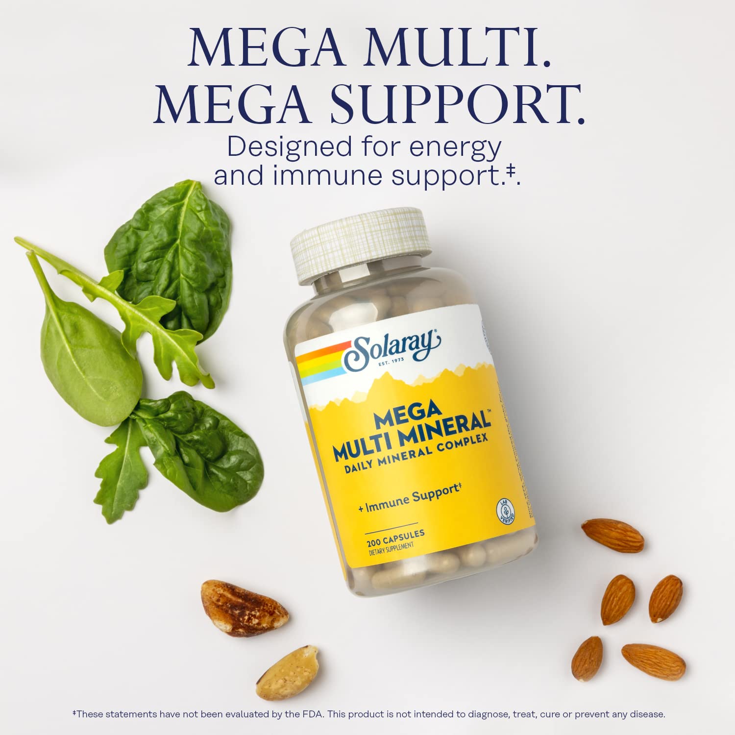 SOLARAY Multi-Mineral Supplement 286g ingredients list