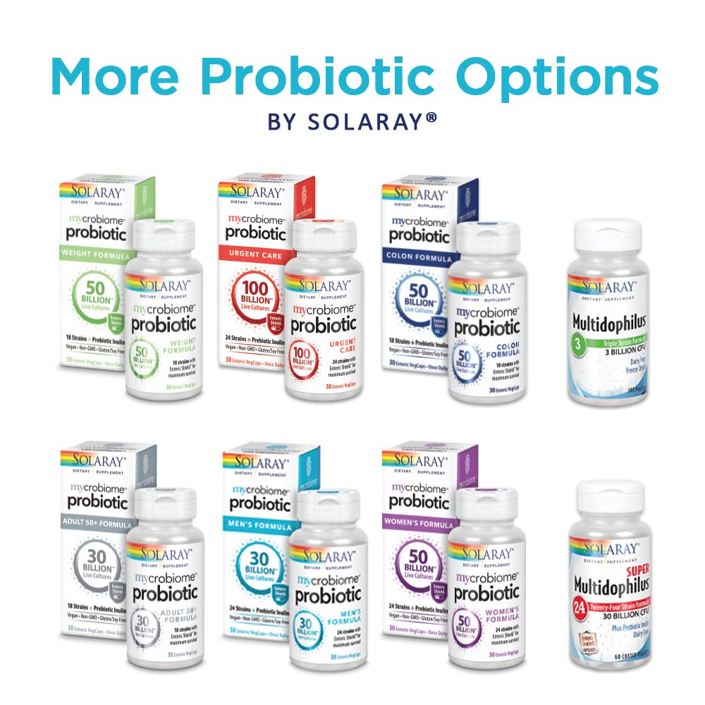 SOLARAY Multidophilus 12 Strain Probiotic lifestyle scene with supplements