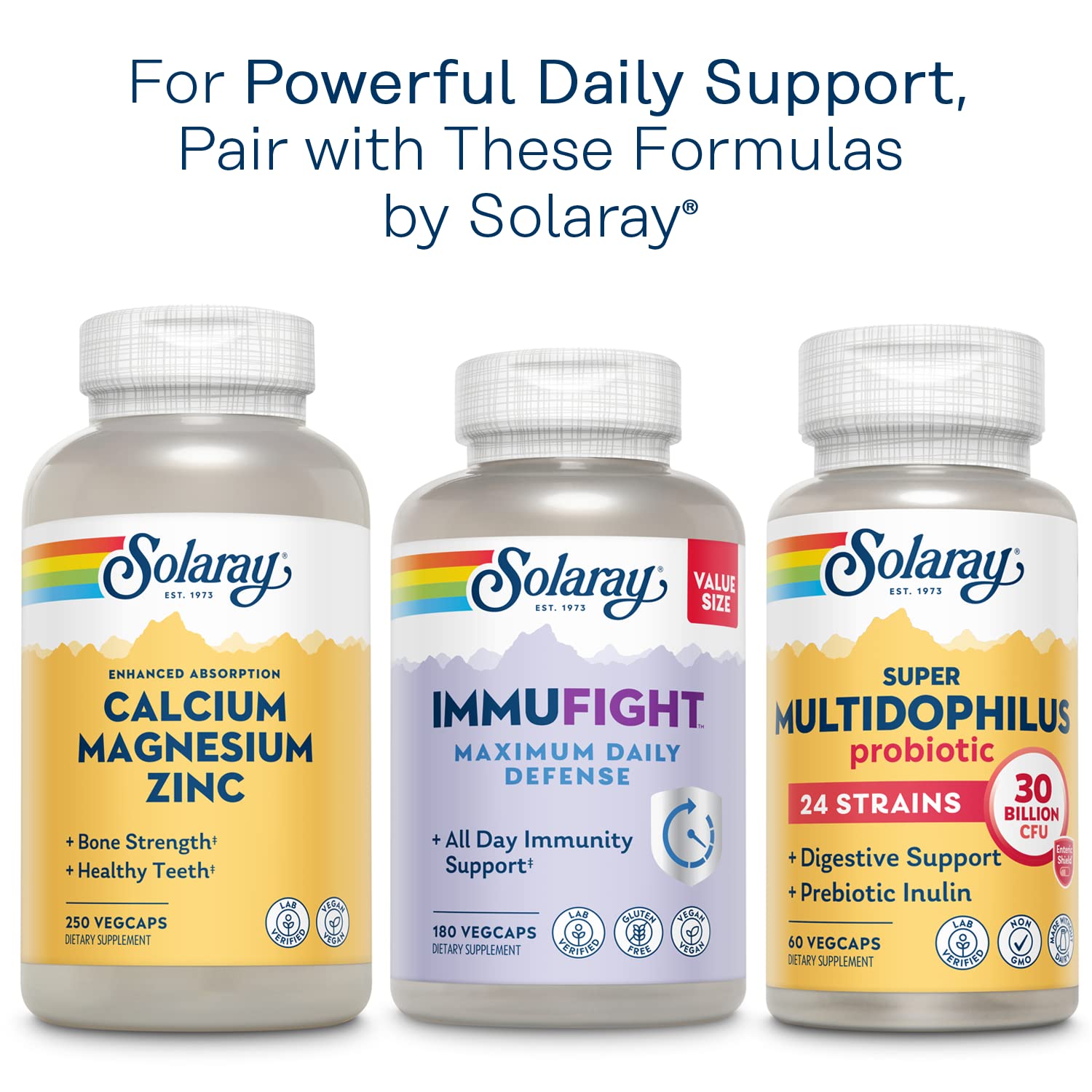 SOLARAY Multivitamin for Adults 50+ product details