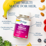 SOLARAY Multivitamin for Women bottle top view
