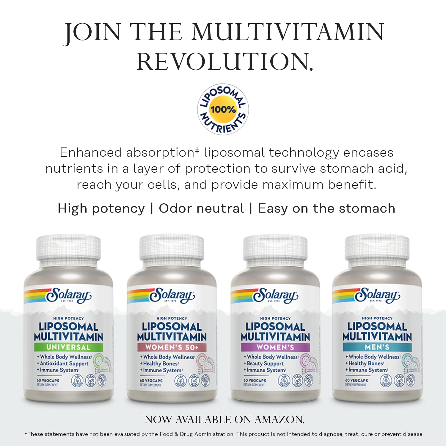 SOLARAY Multivitamin Supplement 150g lifestyle scene