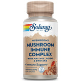 SOLARAY Mushroom Complex Capsules 600mg front view