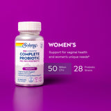SOLARAY Mycrobiome Complete Women's Probiotic capsule close-up