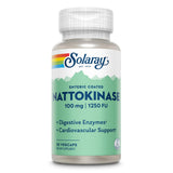 SOLARAY Nattokinase Supplement 1250 FU 30 VegCaps front view