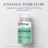SOLARAY Nattokinase Supplement capsule close-up