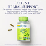 SOLARAY Nettle Leaf Capsules 900mg bottle with label