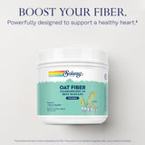 SOLARAY Oat Fiber Supplement packaging side view