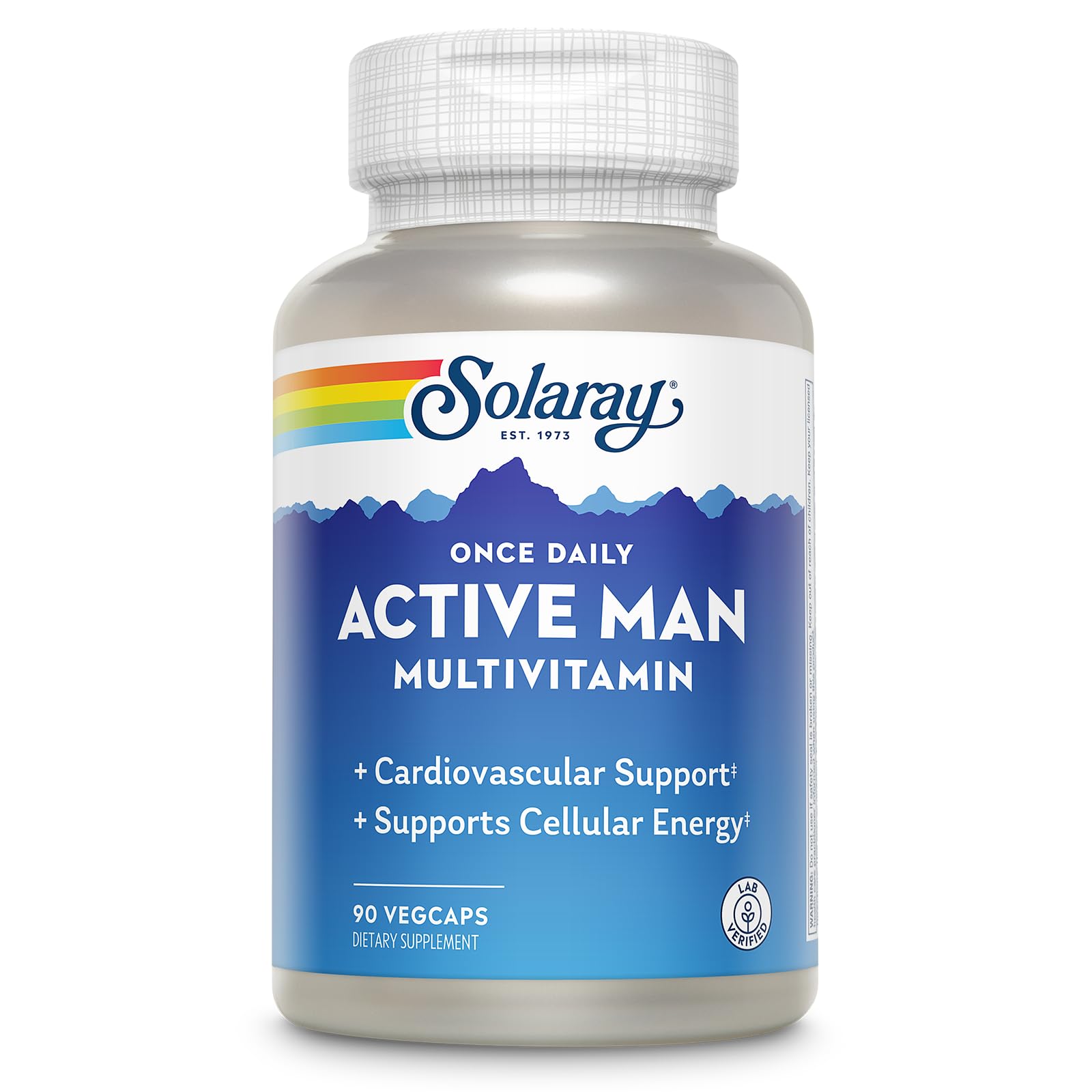 SOLARAY Once Daily Active Man Multivitamins front view