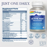 SOLARAY Once Daily Active Man Multivitamins side view