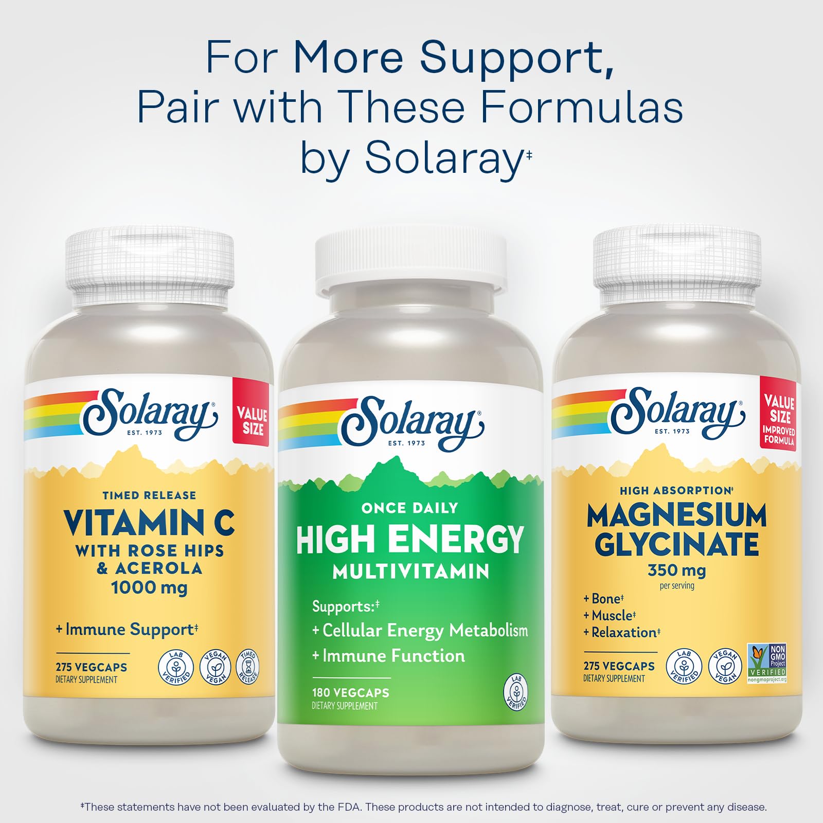 SOLARAY Once Daily Multivitamin 227g packaging