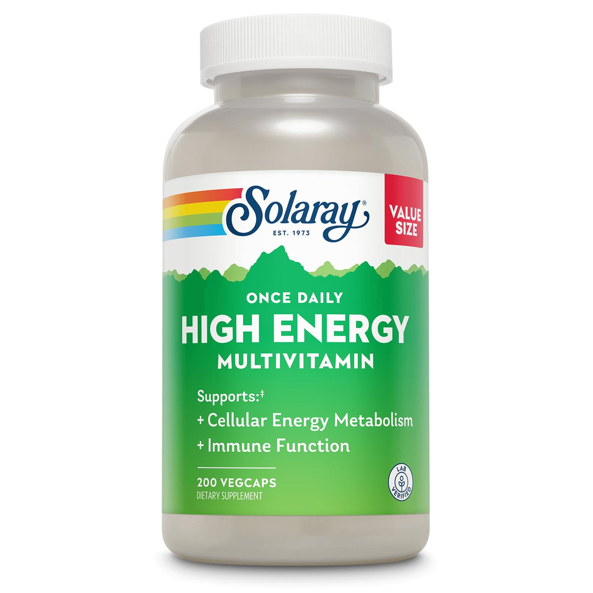 SOLARAY Once Daily Multivitamin bottle front view