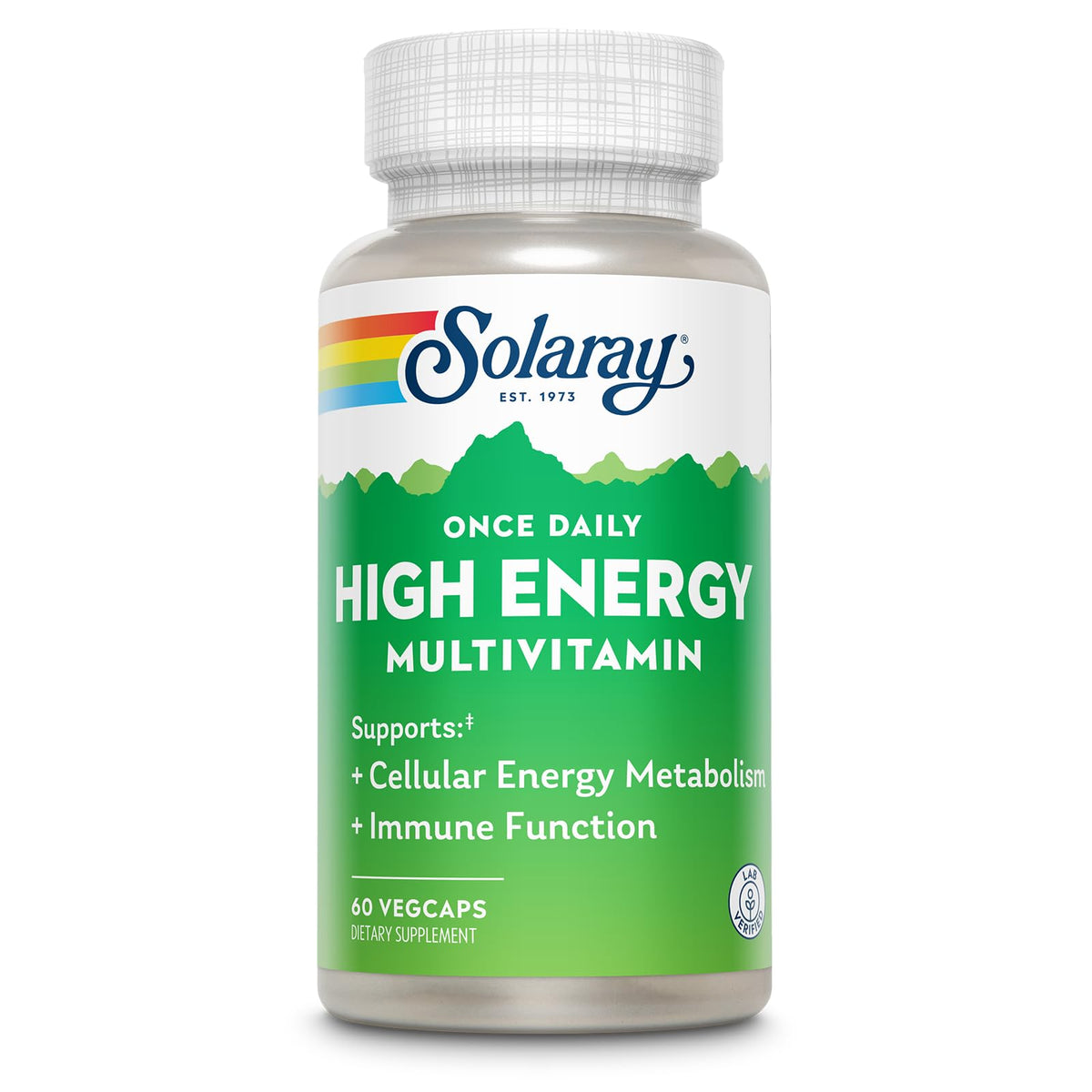 SOLARAY Once Daily Multivitamin front view with packaging
