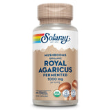 SOLARAY Organic Fermented Reishi Mushroom Capsules 500mg front view