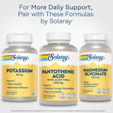 SOLARAY Pantothenic Acid 500mg eco-friendly packaging